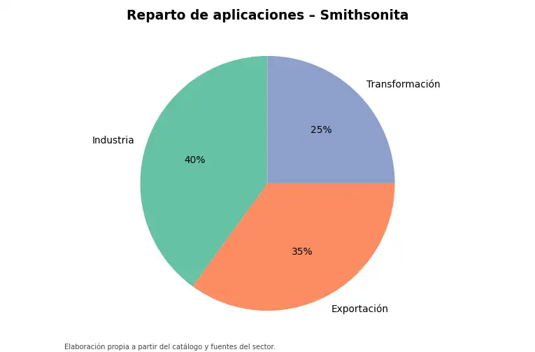 Gráfico: reparto orientativo de aplicaciones