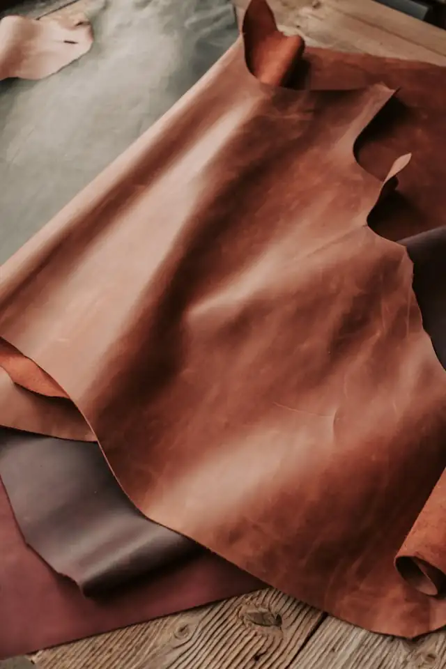 Crust Leather: view of the product Crust Leather: view of the product
