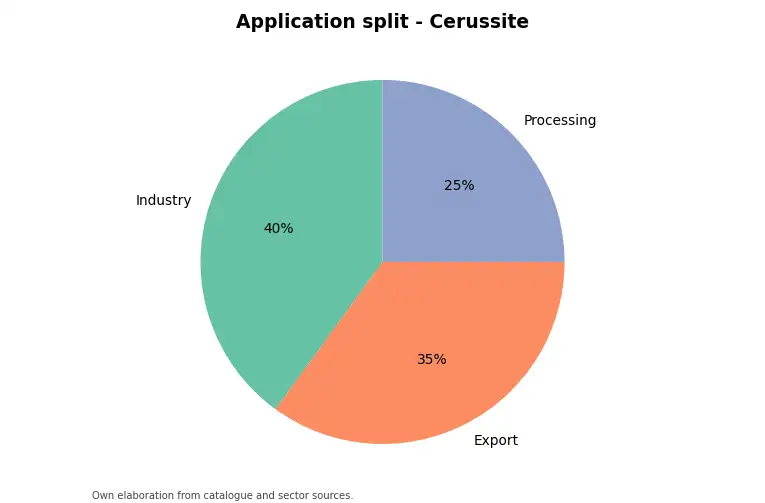 Chart: indicative application split